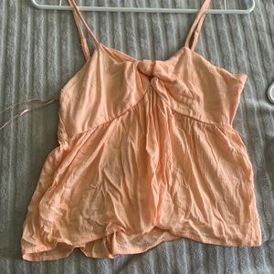 Light orange tank top